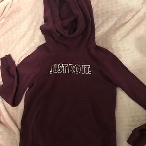 Nike “just do it” sweater